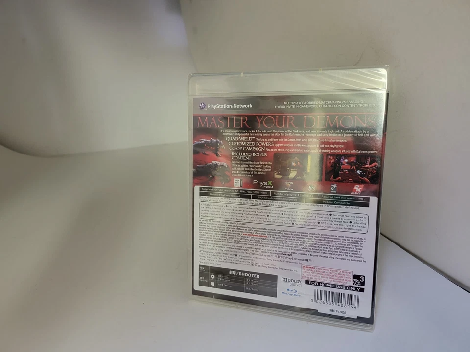 The Darkness II 2 EDICIÓN LIMITADA - PlayStation 3 PS3 NUEVO SELLADO DE FÁBRICA Foto 2 de 4