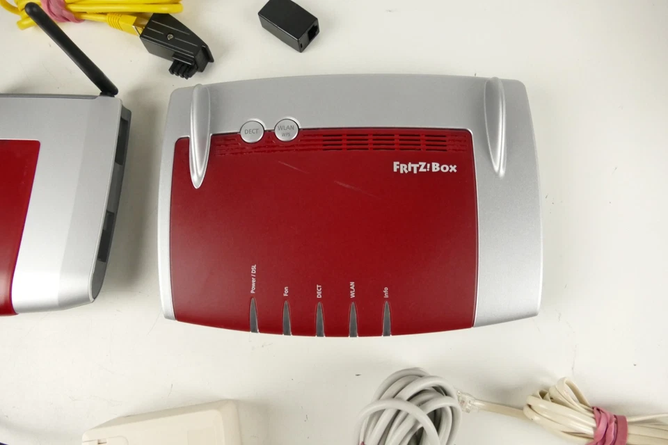 Router Telefon Kabel Anschluss Konvolut WLAN Fritz!Box X-2505 - Bild 2 von 4