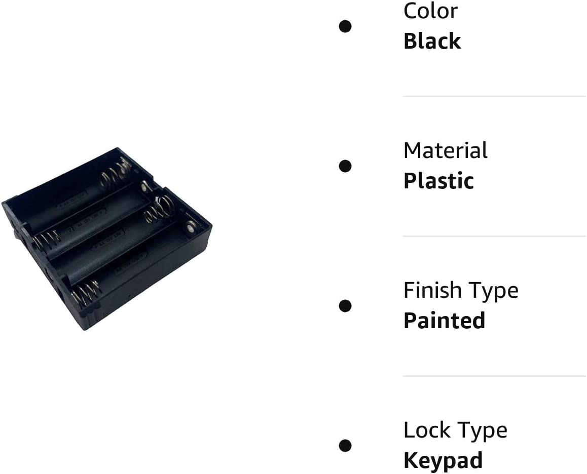 Kwikset Battery Case Holder for 888, 913, 914, 915, 916 Series