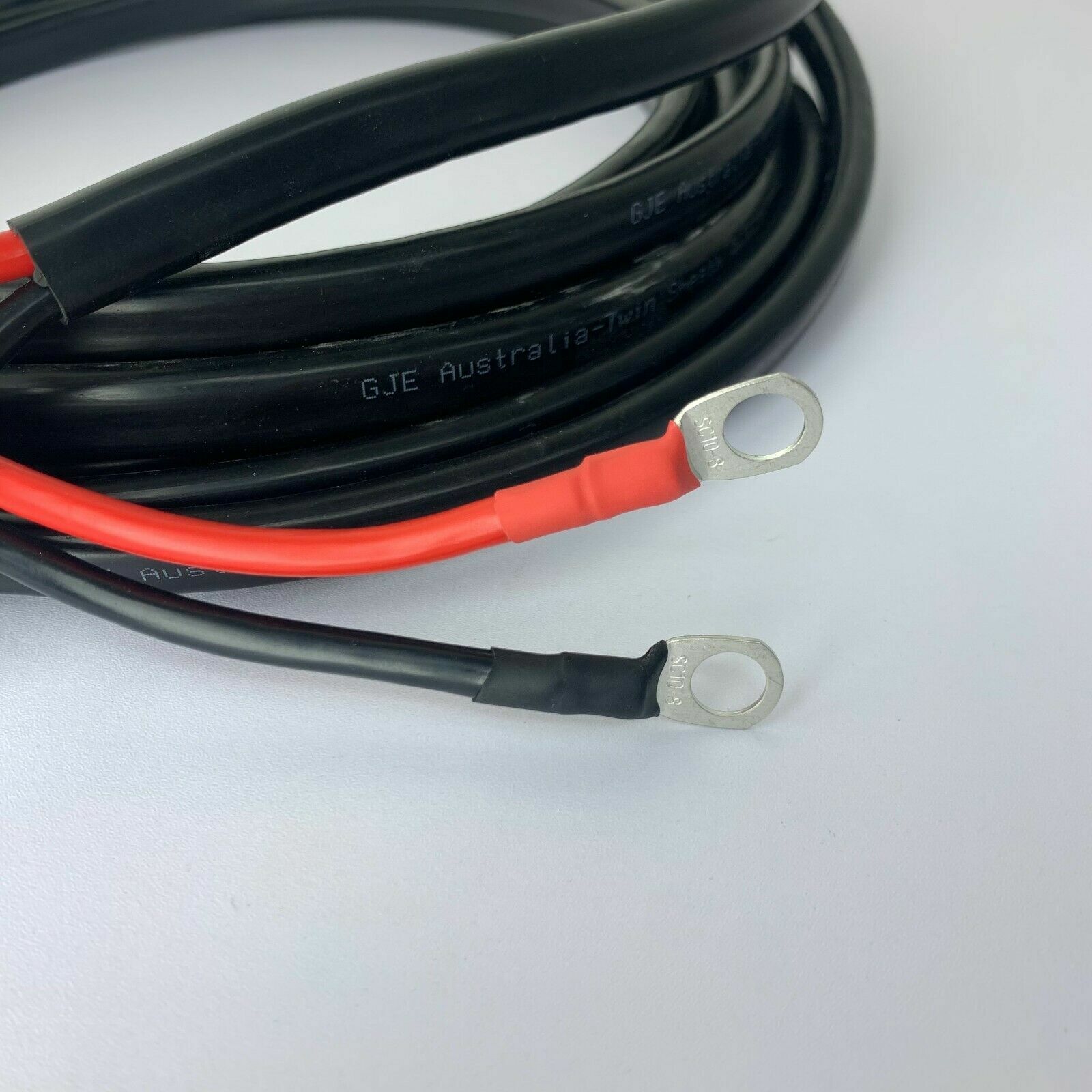 8B&S 8BS Dual Battery Wiring Kit Optional Length Twin Core Cable GJE