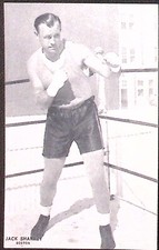 1920s Exhibit Supply Boxing Trading Card Jack Sharkey Heavyweight