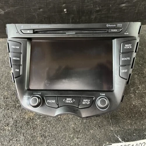 Pantalla receptora HYUNDAI VELOSTER DISPLAY 12-15 CON/navi CÁMARA TRASERA ORIGINAL OEM Foto 4 de 4