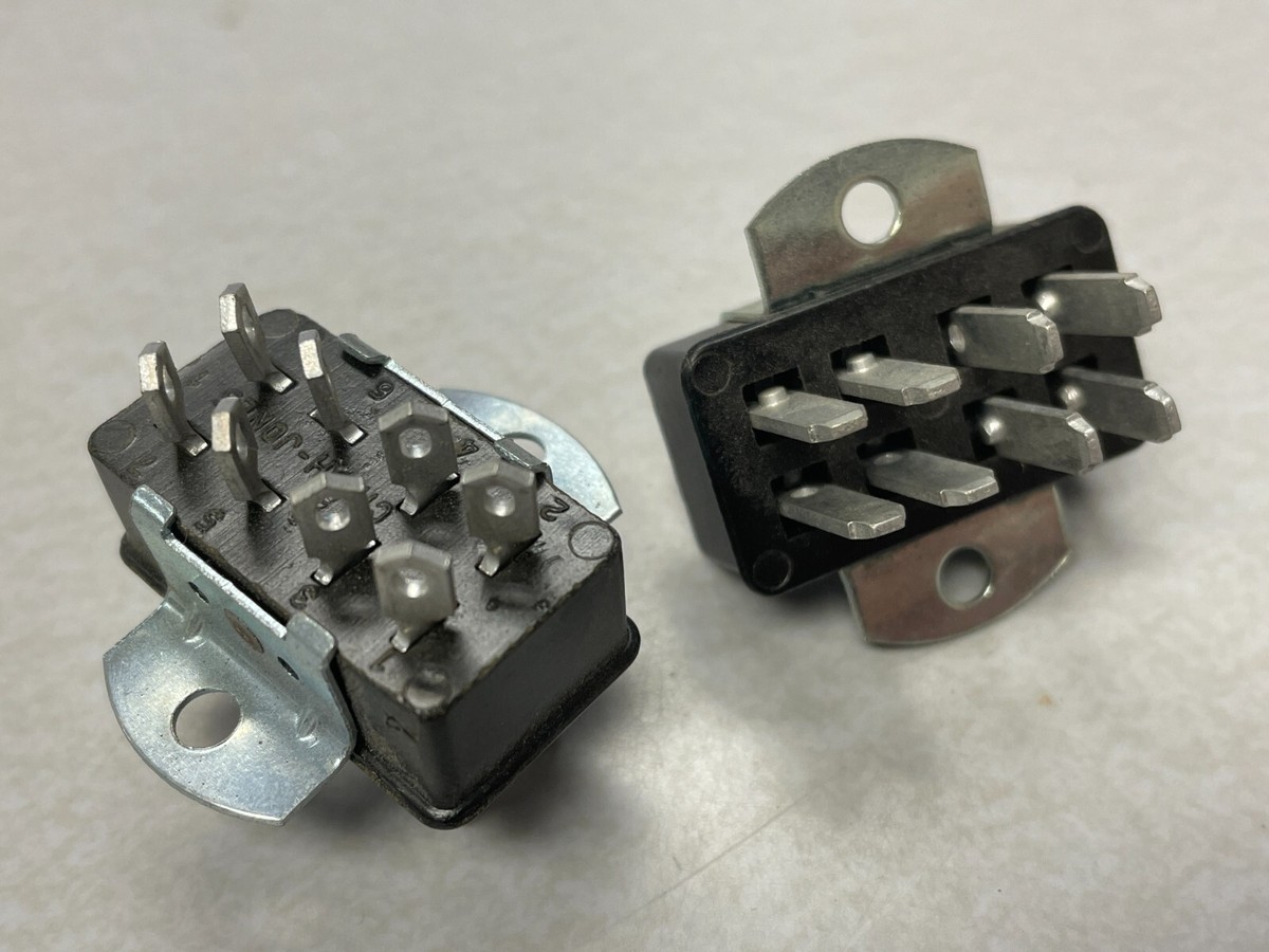 Cinch Jones Plug Male P-308-AB P-308-CCT 8 pin Connector