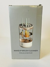 Electric Makeup Brush Cleaner 3 In 1 Automatic Spinner Makeup Brush Holder Stand