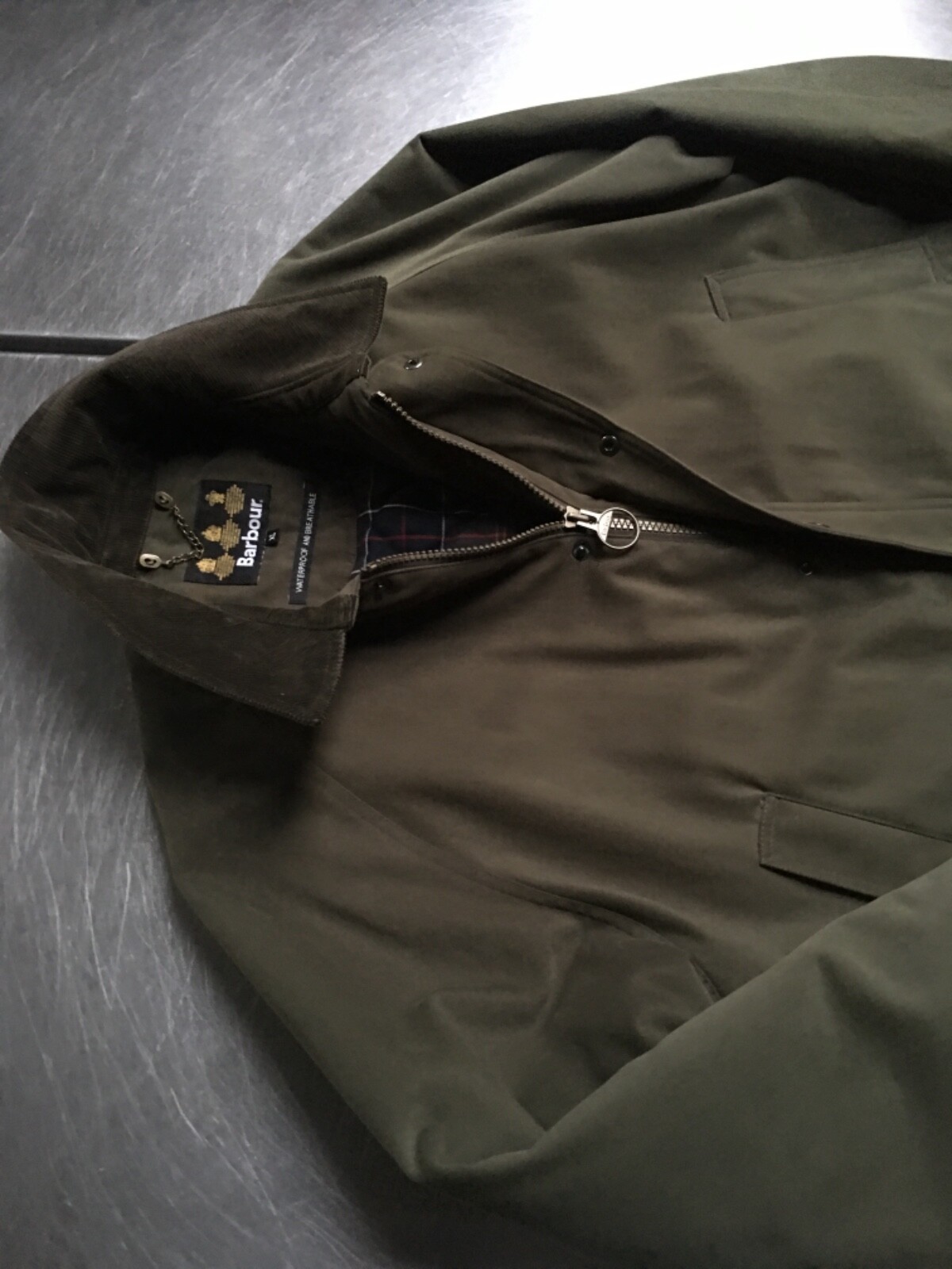 Excellent Barbour Soft Cotton Beaufort XL 56in Waterproof Shooting