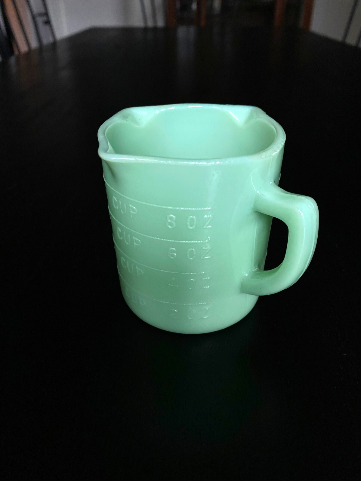 Jadeite 1cup measure, glass, vintage, Fire King eBay