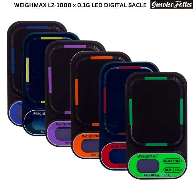 WeighMax l2 1000g X 0.1g LED Digital Pocket Scale