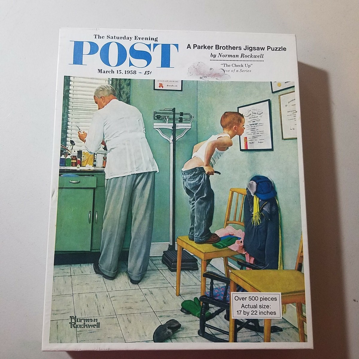 Rare, Vintage, Saturday Evening Post, Norman Rockwell 500 Pc