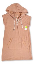 Flirtitude Sweater Dress Womens Junior Medium Active Kangaroo Pouch