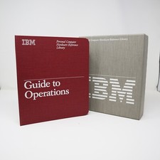 1983 IBM Guide To Operations Personal Computer XT Hardware Reference Library