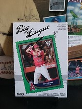 2018 Topps Big League Baseball Mike Trout Box Bottom #B1