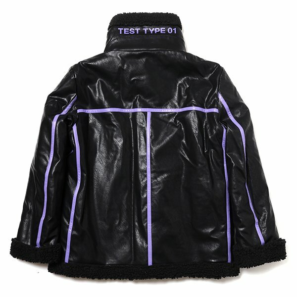 EVANGELION BOA RIDERS JACKET （KAWORU） EVANGELION BOA RIDERS JACKET (GRAY×NAVY(KAWORU))(L GRAY×NAVY
