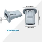 <!--F#f_0-->2PCS Rear Seat Cushion Pad Clips For Mercedes C 300 3.0L 08-11 A 220 2.0L 19-21<!--F/-->