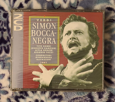 ''Giuseppe VerdiI Simon Boccanegra'' 1961 2 Discs Gala Tito Gobbi Leyla Gencer New