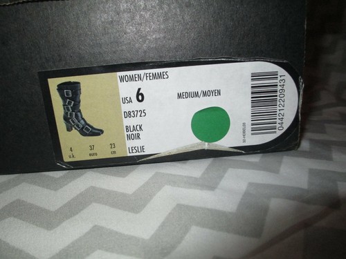 Harley-Davidson Women's Leslie Motorcycle Riding Buckle Strap Boots D83725 Sz 6 - Picture 9 of 9