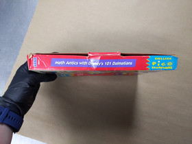 Math Antics with Disney's 101 Dalmatians Sega Pico Complete in Box