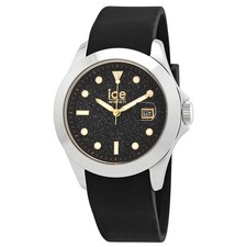 Ice Watch 020388 Black Glitter Dial 40 mm Women's Watch New