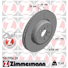 2x Bremsscheibe vorne für BMW 2-er G42 3-er G20 5-er G30 G31 6-er Gran | 304295