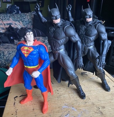 Lot Kenner 1995 Ultimate Batman Forever 13  & 1996 Ultimate Superman 10  Figures
