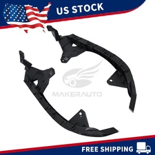 Left+Right Side Headlight Bracket Mounting Support For 2013-2017 Honda Accord