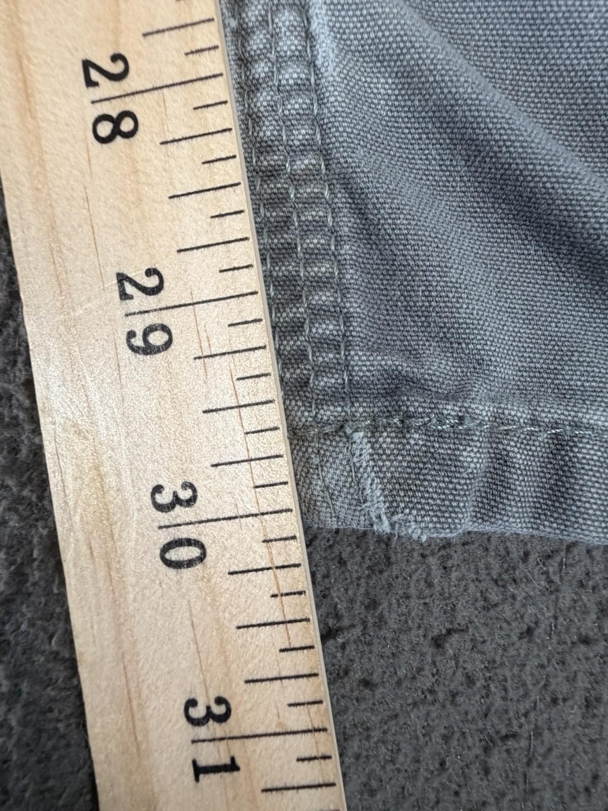 Carhartt B151 Gray Work Pants Mens 36x32 Loose Original Fit Canvas Utility thumbnail 7