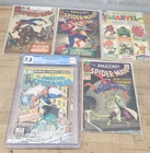 Lot of 5 The Amazing Spider-Man Comics #42-44, #1, #212 Marvel Comics (1 Graded)