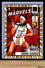 2025 Donruss WNBA #6 - Net Marvels Press Proof - Rickea Jackson