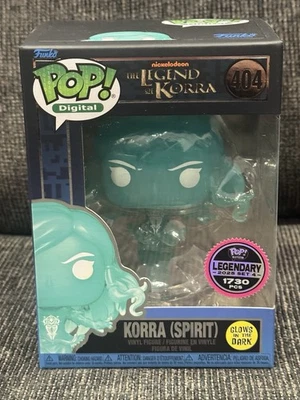 Avatar Legends Series Digital Glow Korra (Spirit) Funko Pop #404 LE 1,730