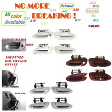 Upgraded Outside Exterior Door Handle Front Rear 4pcs For 02-06 Nissan Altima