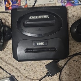 SEGA Genesis Console Bundle w/ 2 Controllers, Games, RF Cable & Power