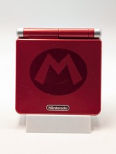 Nintendo Game Boy Advance SP Limited Edition Mario Console - Tested