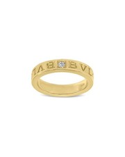 Bulgari 18K 0.01 Ct. Tw. Diamond Ring Women's 51