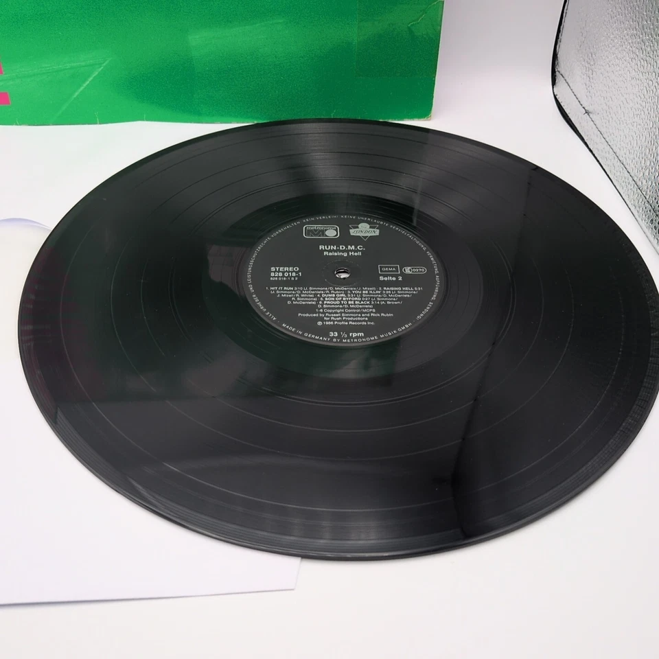 Run D.M.C. Raising Hell Metronome Vinyl LP - Bild 2 von 4