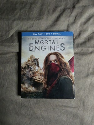 Mortal Engines (Blu-ray + DVD, 2019) w Slipcover