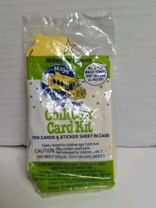Collector Card Kit McDonald’s Happy Meal Toy 1994 The Magic School Bus SEALED