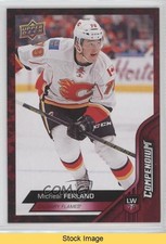 2016-17 Upper Deck Compendium Red Micheal Ferland #344 READ n7v