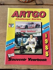 1988 Artgo Challenge Series Racing Souvenir Yearbook Dick Trickle (27-22)