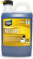 Pro Products Res Care Liquid Water Softener Cleaner, Universal Cleanser for Hard