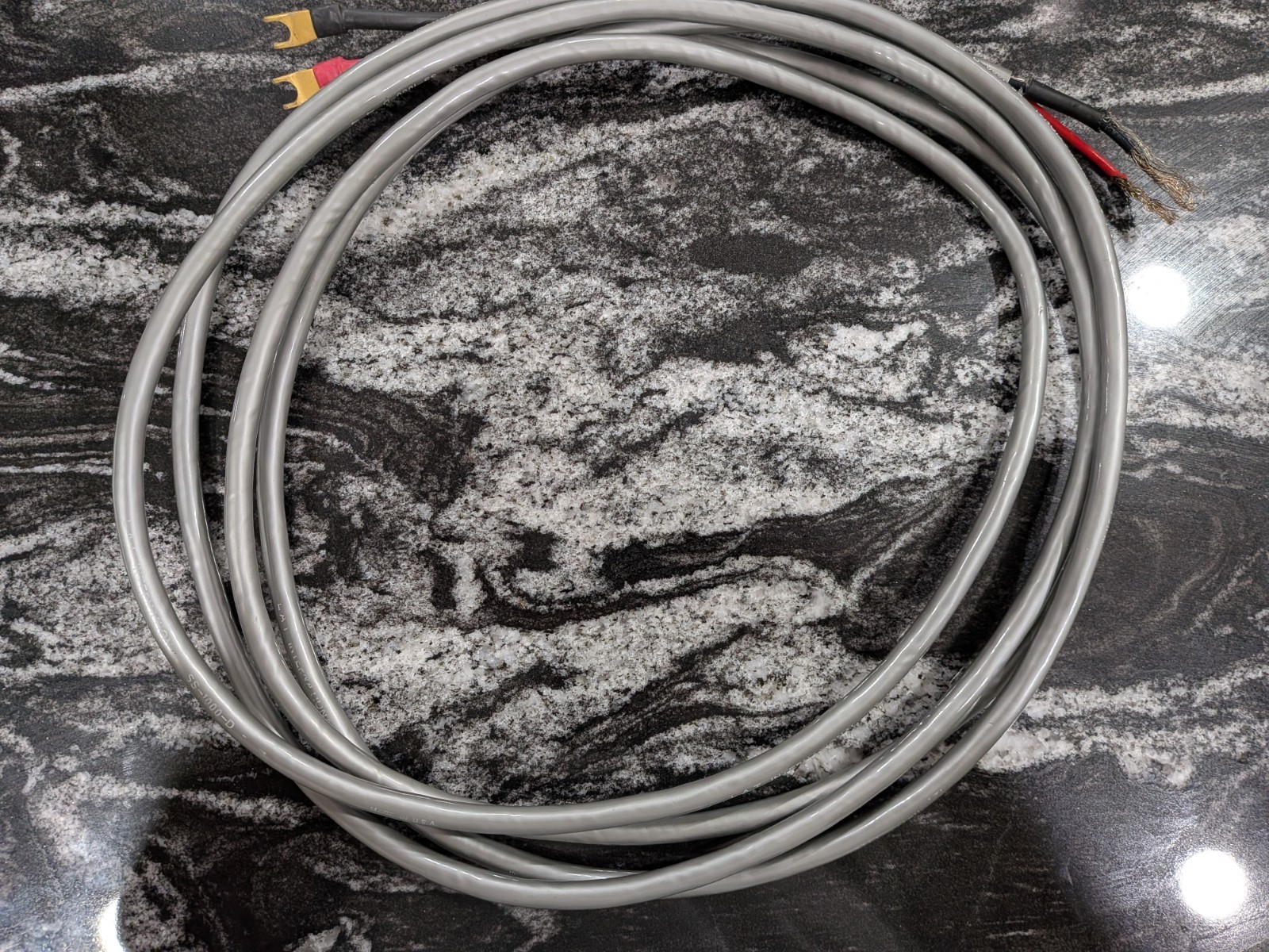 LAT INTERNATIONAL SS 1000 D Speaker Wires. 15 Feet Pair. 