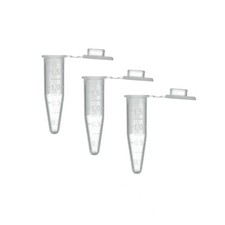 500 PCS Microcentrifuge Tubes 1.5ml PCR Tube Snap Cap Clear Plastic Vial