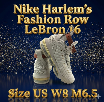 Nike Lebron 16 x HFR Harlem Fashion Row Womens Sz 8 (M6.5