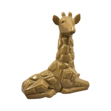 Vtg MCM 1979 Jaru California Pottery Giraffe Brutalist Cubist Ceramic Sculpture 