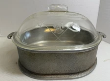 Large Guardian Service Ware  Aluminum Oval Roaster 14"