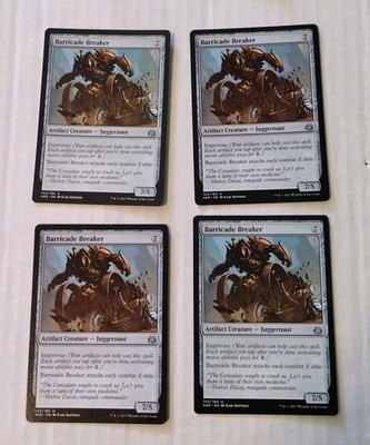 MTG Aether Revolt: Barricade Breaker Uncommon x4 Non-Foil