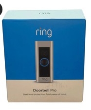 Ring Doorbell Plus Smart Wi-Fi Video Doorbell - Satin Nickel