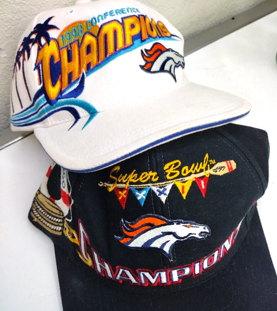 Denver Broncos Super Bowl NFL Fan Cap, Hats for sale | eBay