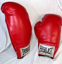 Vintage Everlast 16oz** Laceless Leather Red ...
