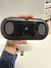 Sony Playstation Vita Slim PS Vita PCH-2001 Handheld Game System Black With Game