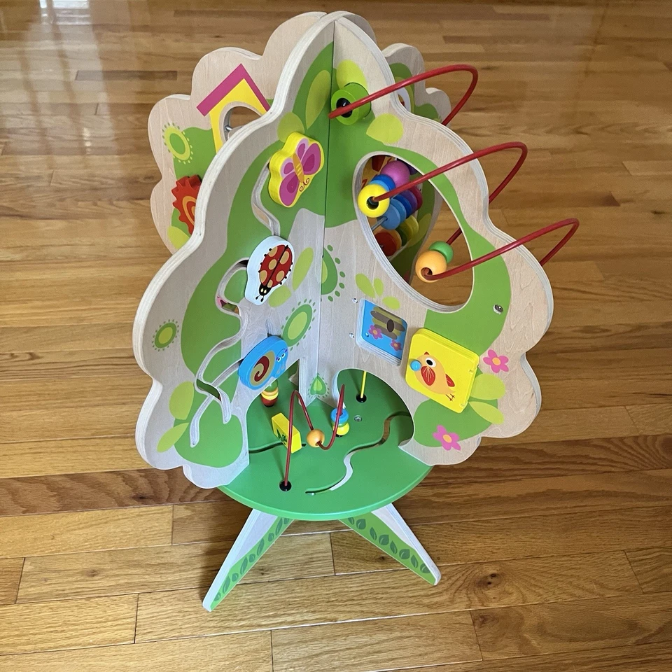 Fat Brain Toys Forest Friends Discovery Tree, Wooden, EUC, Giftable, Toddler - Image 4 of 4