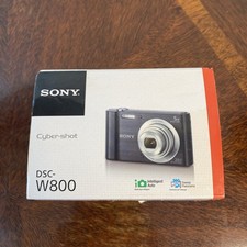 Sony Cyber-shot DSC-W800 20.1MP 5x Zoom Digital Camera 4GB SD Battery